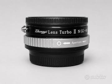 Zhongyi Lens Turbo II Nikon G/F–M43 0,72×