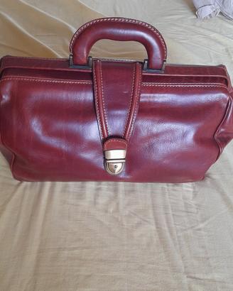 Borsa da medico in pelle   