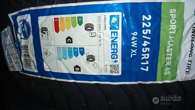 4 GOMME 225/45R17 linglong tires