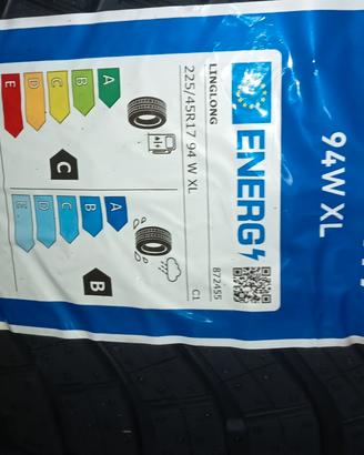 4 GOMME 225/45R17 linglong tires