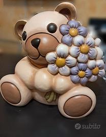 Thun Teddy fiori lilla 