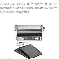 Braun 9000 pro griglia elettrica 