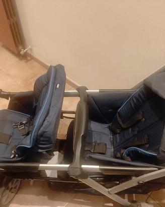 passeggino gemellare 