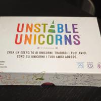 Gioco Unstable Unicorns 2° Edizione NUOVO
