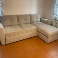 JYSK Vejlby Divano letto con chaise longue.