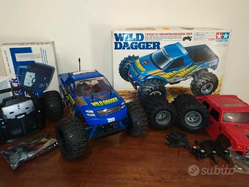 TAMIYA MONSTER TRUCK 1/10 WILD DAGGER ELETTRICO