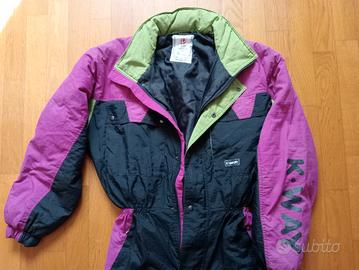 Tuta Sci K-Way Vintage anni '90