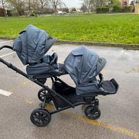 Kit passeggino gemellare