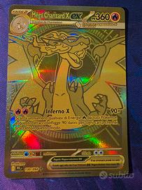 Mega Charizard X Ex Gold Fiamme Spettrali PFL 130