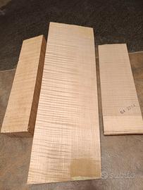 Legno liuteria vetro acero marezzato 