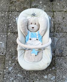 Sdraietta con schienale regolabile e riduttore 