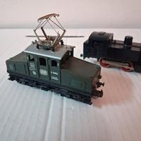 trenini elettrici Rivarossi e lima d'epoca ho 1:87