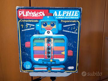 PLAYSKOOL--MB-Italia-Alphie il Robot elettronico--