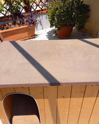 Cuccia baita in legno