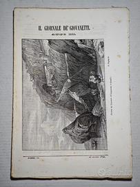 1842 Giornale Giovanetti Amalfi Convento Cappuccin