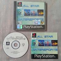 Gioco PS1 All star watersports completo