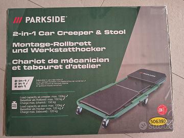 Sgabello carrello 2 in 1 Parkside 