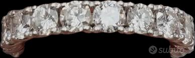 VERETTA ETERNEL ORO BIANCO 4,5 CT DIAMANTI