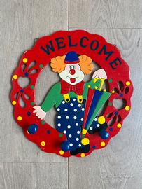 Attaccapanni vintage camera bambini.