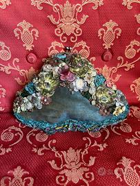 Antica borsa borsetta a mano e a tracollo catena