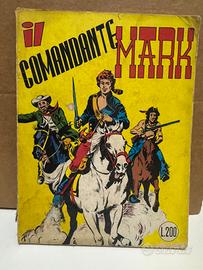 Fumetto Il Comandante Mark n. 1 originale, 1972