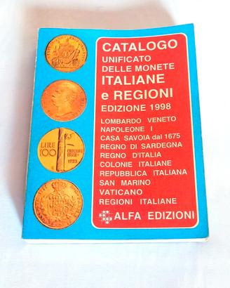 Catalogo Unificato Monete Italiane e Regioni 1998