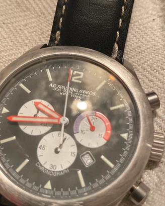 Orologio con cronometro vintage Spalding & Bros