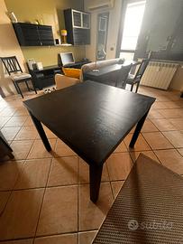 Tavolo da pranzo estendibile in legno