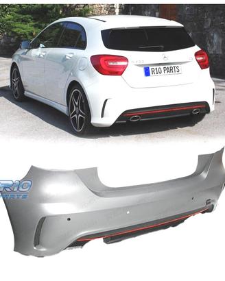 PARAURTI POSTERIORE MERCEDES CLASSE A W176 LOOK AM