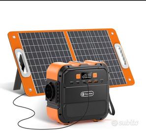 Power station 120W pannello solare pieghevole 60W