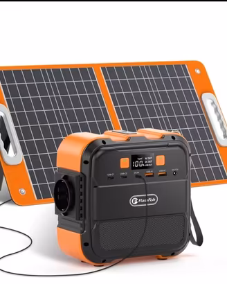 Power station 120W pannello solare pieghevole 60W