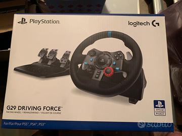 Volante e pedaliera Logitech G29 completo
