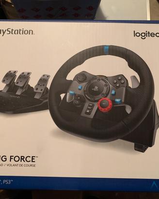 Volante e pedaliera Logitech G29 completo