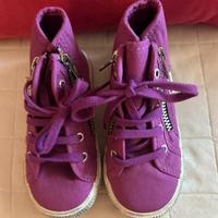 Scarpe bimba Superga N. 24 Viola