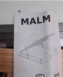 struttura letto Malm