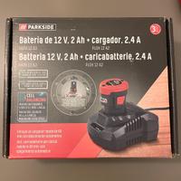 Batteria e caricabatterie 12v Parkside Nuovi