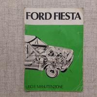 Libretto uso e manutenzione Ford Fiesta 1976 1 IT