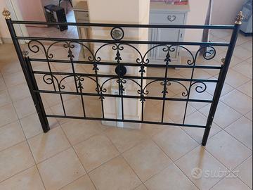 Letto matrimoniale ferro battuto