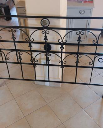 Letto matrimoniale ferro battuto