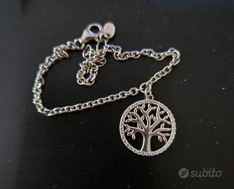 Bracciale Mabina, con ciondolo in argento