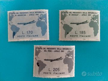 Serie francobolli Gronchi 