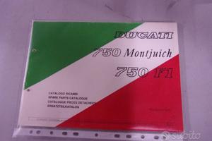 Ducati montjuich 750 750 f1 catalogo ricambi