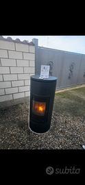 Stufa a pellet Mcz 8 kw canalizzata