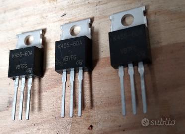 3 x BUK455-60A Mos N-Fet Transistor TO-220