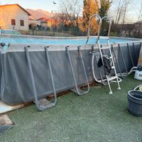 Piscina intex 7.32x3.66altezza1.32