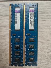 Kingston RAM DDR3 4GB (2x2GB) PC3-10600U