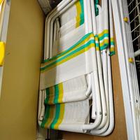 tavolo pieghevole da campeggio-picnic con sedie