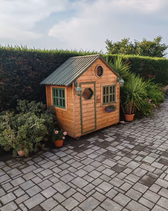 casetta in legno per bambini 