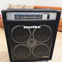 Amplificatore Basso Hartke HA3500 Testata + Cassa
