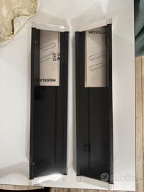 2 mensole IKEA MOSSLANDA nere 55 cm